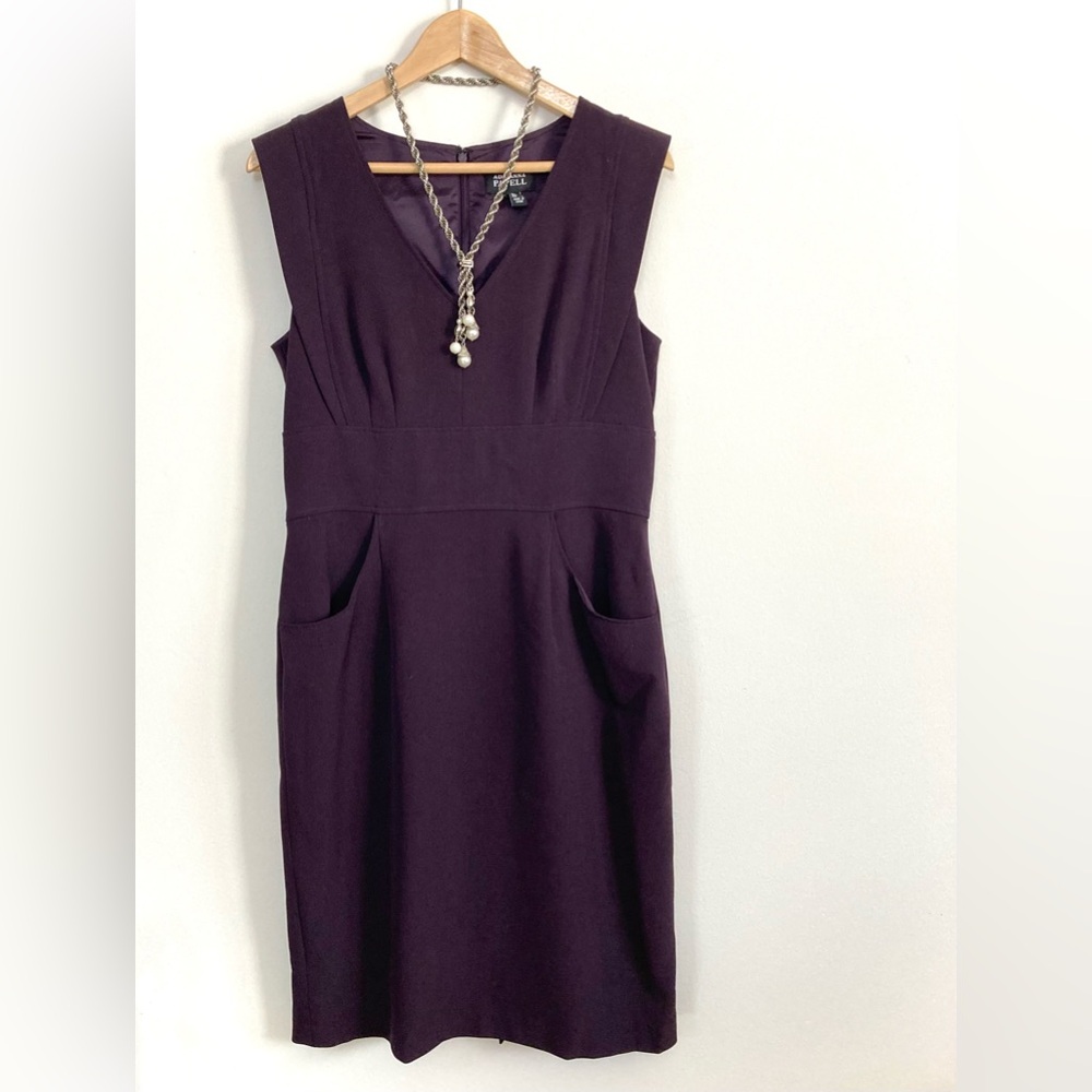 ADRIANNA PAPELL Sheath Dress w/ Pockets